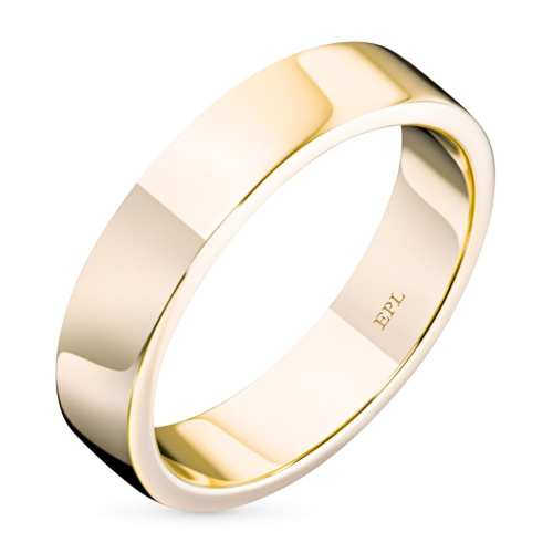 Гладкое кольцо из желтого золота э0300кц01172200