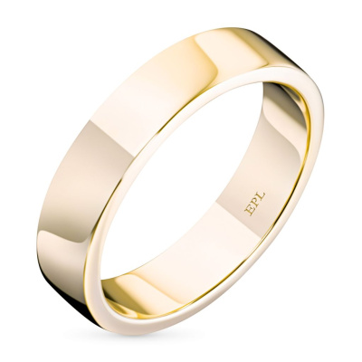 Гладкое кольцо из желтого золота э0300кц01172200