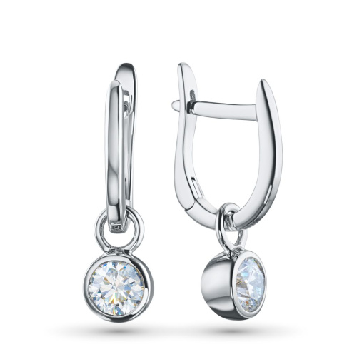 Серьги из белого золота э4712сг08210864