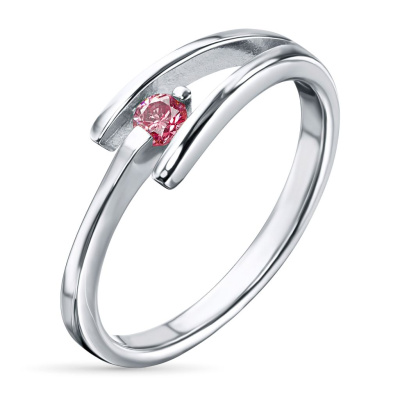 Классическое кольцо из серебра э0612кц01158900