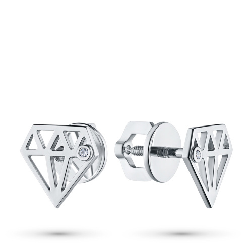 Пусеты из серебра э0612пс07172100