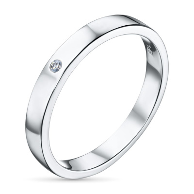 Обручальное кольцо из белого золота э4712кц08110300_white
