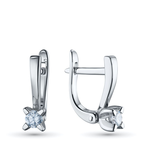 Серьги из белого золота э4712сг04160800