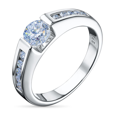 Кольцо из белого золота э4712кц10101500_white