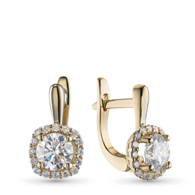 Серьги из желтого золота э0312сг11200607_white