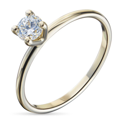 Кольцо из желтого золота э0312кц07200355