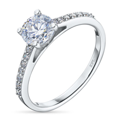 Кольцо из белого золота э4712кц11190170_white