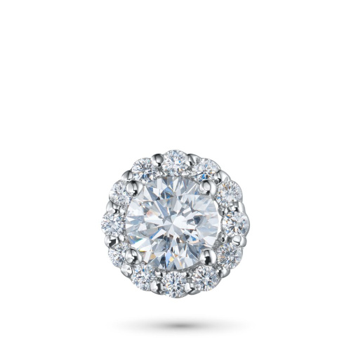 Классическая подвеска из белого золота э4712пд12220105_white