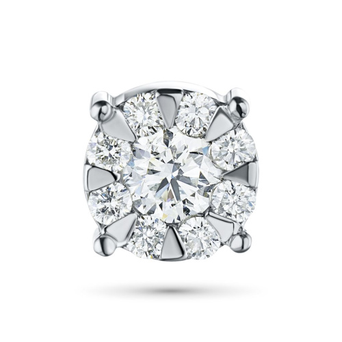 Подвеска из белого золота с бриллиантами э4701пд05153500