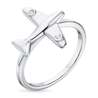 Кольцо из серебра с бриллиантами э0601кц06210103