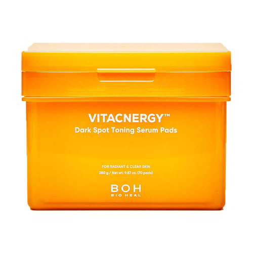Осветляющие пэды с витамином C BIOHEAL BOH Vitacnergy Dark Spot Toning Serum Pads