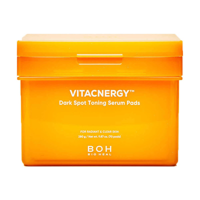 Осветляющие пэды с витамином C BIOHEAL BOH Vitacnergy Dark Spot Toning Serum Pads
