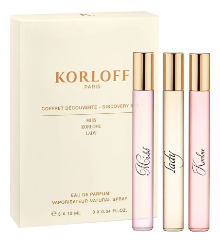 Set Miss: набор 3*10мл (Lady + Korlove + Miss)