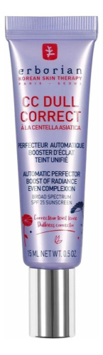 Корректирующий крем для лица CC Dull Correct SPF25: Крем 15мл