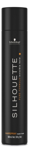 Лак для волос ультрасильной фиксации Silhouette Super Hold Hairspray : Лак 500мл