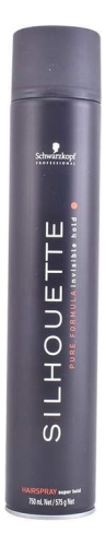 Лак для волос ультрасильной фиксации Silhouette Super Hold Hairspray : Лак 750мл