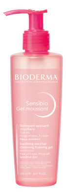 Очищающий гель для лица Sensibio Gel Moussant: Гель 200мл