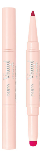 Помада-карандаш для губ 2 в 1 Vamp! Creamy Duo: 012 Вишнево-красный