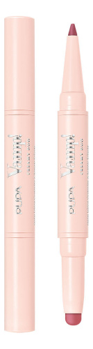 Помада-карандаш для губ 2 в 1 Vamp! Creamy Duo: 008 Винтажный розовый