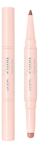 Помада-карандаш для губ 2 в 1 Vamp! Creamy Duo: 002 Средний нюд