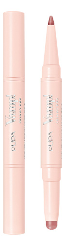 Помада-карандаш для губ 2 в 1 Vamp! Creamy Duo: 017 Бесконечный розовый