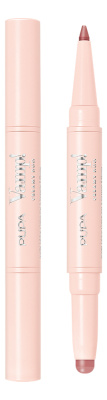 Помада-карандаш для губ 2 в 1 Vamp! Creamy Duo: 017 Бесконечный розовый