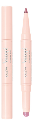 Помада-карандаш для губ 2 в 1 Vamp! Creamy Duo: 018 Розово-сиреневый