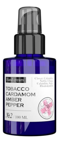 Парфюмированный крем для рук No2 Hand Cream 100мл (табак, кардамон, амбра, черный перец)