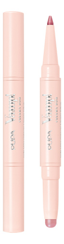 Помада-карандаш для губ 2 в 1 Vamp! Creamy Duo: 019 Яркий розовый