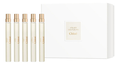 Atelier Des Fleurs Discovery Giftset: парфюмерная вода 5*10мл (Magnolia Alba + Cedrus + Rosa Damascena + Herba Mimosa + Jasminum Sambac)