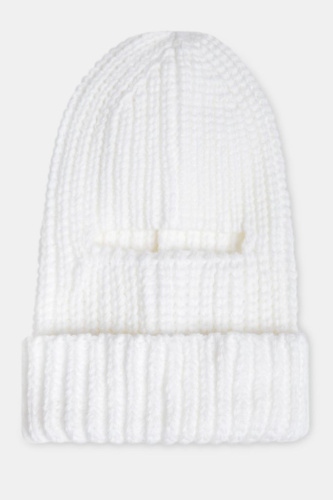 Вязаная балаклава с добавлением шерсти