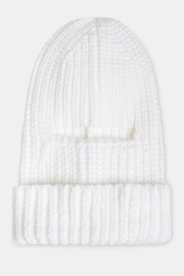 Вязаная балаклава с добавлением шерсти