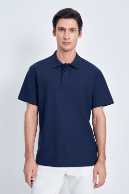 Футболка-поло из хлопка