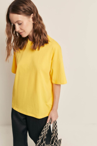 Оверсайз футболка из хлопка