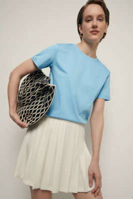 Футболка из мерсеризованного хлопка