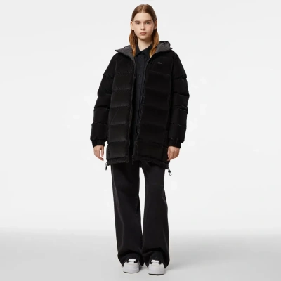 Женская утеплённая двусторонняя куртка Lacoste