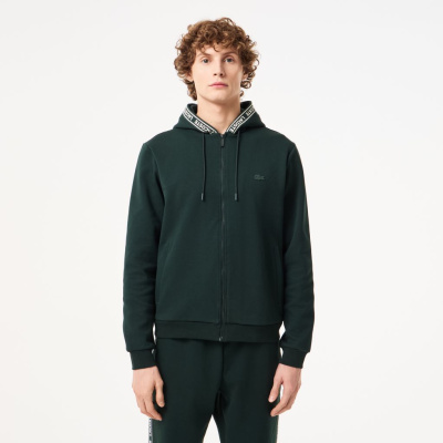 Мужская толстовка Lacoste с капюшоном на молнии