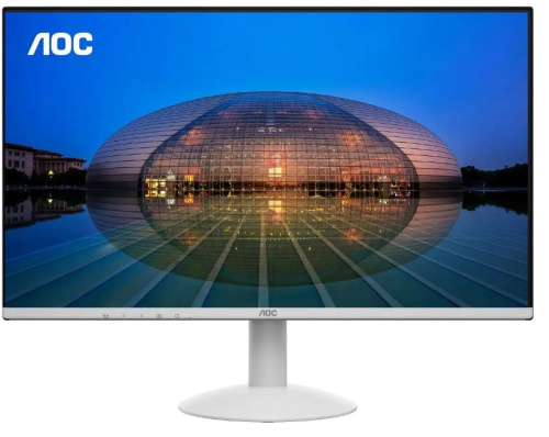Монитор 23,8" AOC 24B30H3/BW 1920x1080, LED, 16:9, IPS, 300cd, 1500:1, 178°/178°, 120Hz, 1MS, HDMI, VGA, матовая, White