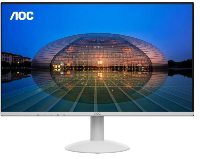 Монитор 23,8" AOC 24B30H3/BW 1920x1080, LED, 16:9, IPS, 300cd, 1500:1, 178°/178°, 120Hz, 1MS, HDMI, VGA, матовая, White