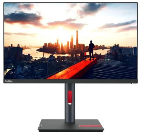 Монитор 23,8" Lenovo ThinkVision P24h-30 63B3GAT6EU 2560x1440, 60Hz, IPS, 4ms, 1000:1, 300cd/m2, 178гр./178гр., 16:9, HDMI, HAS, Pivot, DP, USB-C черн