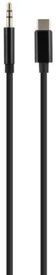 Кабель Red Line SoundLink USB-C to 3.5 jack AUX 1m Чёрный