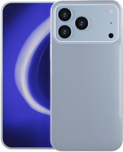 Клип-кейс Krutoff Clear Case для Apple iPhone 17 Pro Max Прозрачный