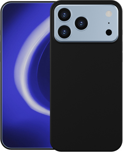 Клип-кейс Krutoff Soft Case для Apple iPhone 17 Pro Max Чёрный