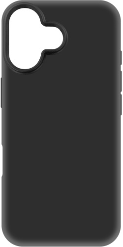 Клип-кейс Krutoff Soft Case для Apple iPhone 16 Чёрный