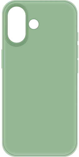 Клип-кейс Krutoff Silicone Case для Apple iPhone 16 Зелёный