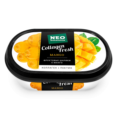 Фруктовые шарики Neo-Botanica Collagen Fresh, с манго, 80 гр