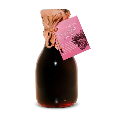 Кедровый сироп, Таежный тайник, 240 мл.