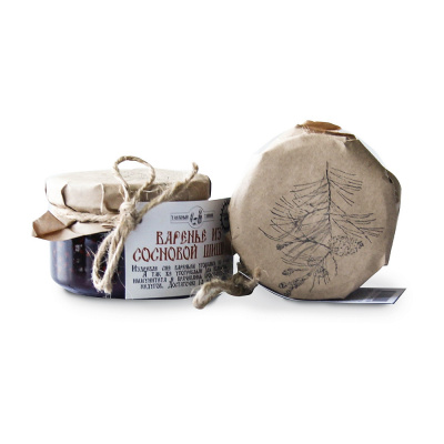 Варенье из сосновой шишки, Таежный тайник, 130 гр.