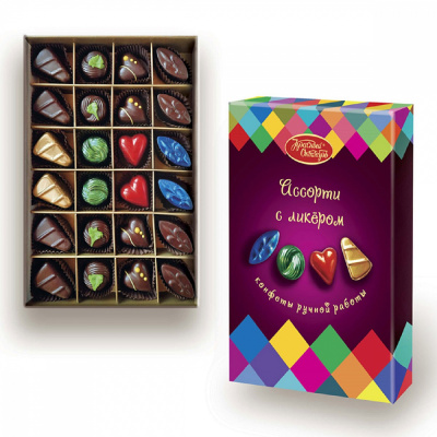 Набор шоколадных конфет микс, Красный Октябрь, 285 гр.