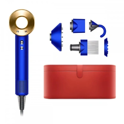 Фен Dyson Supersonic HD08 (Blue/Gold) with Case